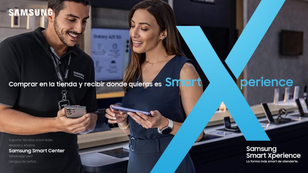 Samsung innova la experiencia de los clientes